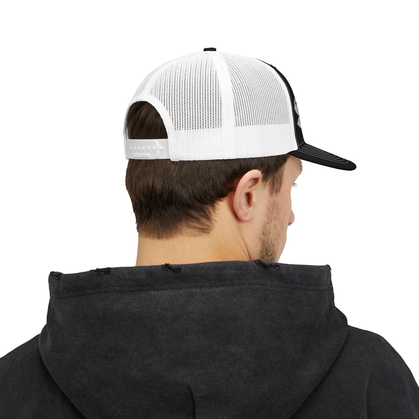 Speedway Embroidered Snapback Trucker Cap | Stylish Men's Accessory, Cool Gift Idea, Casual Summer Wear, Outfit Enhancer, Sporty Hats