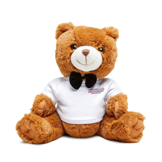 Cuddle Buddy Teddy Bear, Personalized Gift, Plush Toy, Birthday Surprise, Baby Shower Gift, Stuffed Animal with T-Shirt