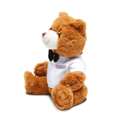Cuddle Buddy Teddy Bear, Personalized Gift, Plush Toy, Birthday Surprise, Baby Shower Gift, Stuffed Animal with T-Shirt